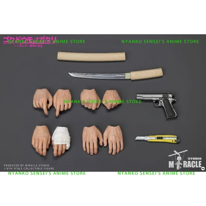 In Stock Miracle Studio Yakuza Stories TAROU Group Leader 1/6 Scale MS001 Action Figure Anime Models Toy Doll Collectible
