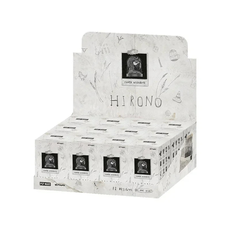 POP MART Hirono TAMED WILDGRASS Series Blind Box Kawaii Mystery Figure Caja Misteriosa Surprise Collectible Toys Model