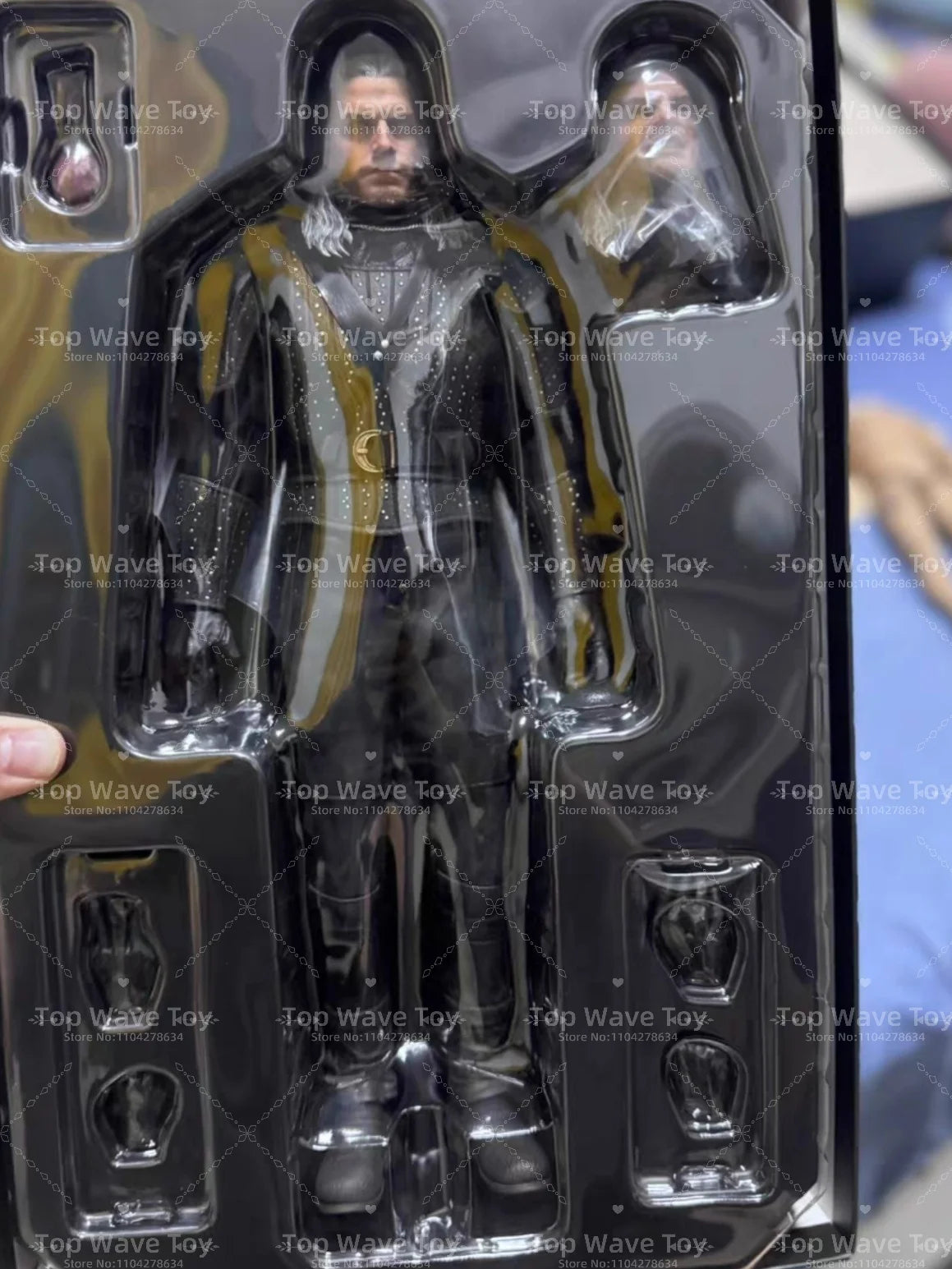 2025 New Stock BUZZTOYS BUZ001 1/6 Male White Wolf Geralt High Quality Model Full Set 12'' Action Figure Soldier For Fans