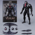 SHF Venom Carnage Spider Man Legends Action Figure Joint Movable Face Statue Model Doll Collectible Kids for Toy Gift
