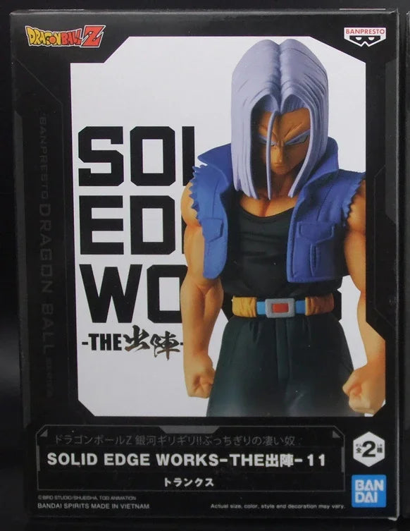 In Stock Original Banpresto Solid Edge Works Dragon Ball Figure Trunks Figure Anime Genuine Model Toy