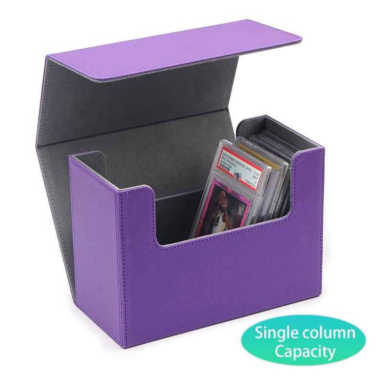 Graded Card Storage Box Organizer for PSA BGS BGN CSG CGC Trading Cards Slabs Card Brick Case for MTG PKM PTCG Sports Card Holde