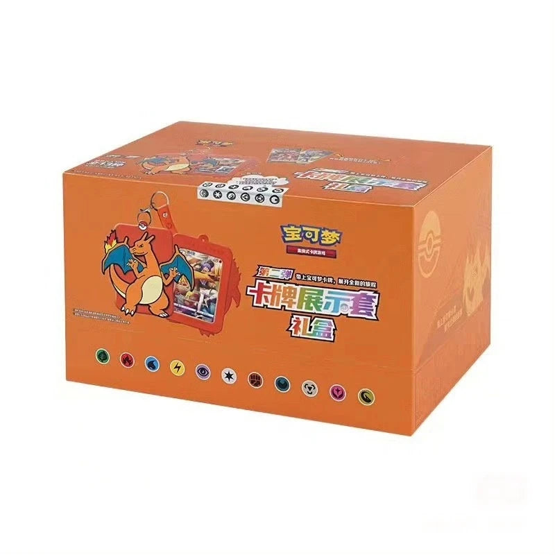 Original PokéM0n Trading Ptcg Cards Game Simplified Chinese 8.0 Charizard Vstar Mewtwo Collect Suit Gift Box Child Gift In Stock