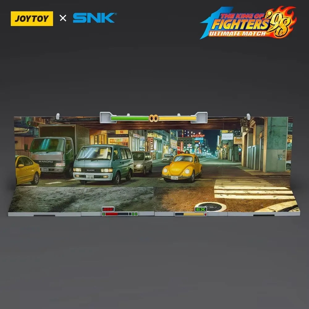 IN STOCK Joytoy The King Of Fighters Game Ralf Jones Leona Heidern Clark Still Action Figures Kof'98u Mlkari Warriors Team