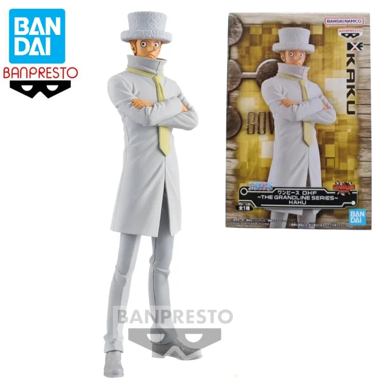 In Stock Bandai BANPRESTO DXF ONE PIECE The Grandline Series Kaku Desktop Cute Doll Anime Action Figure Toy Model Collection