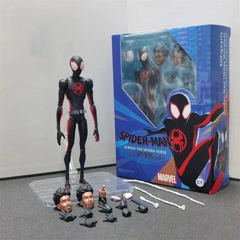 Нова фигурка на Спайдърмен от Ct Toys Mafex 001 - Питър Паркър, невероятният Спайдърмен, аниме фигурка, персонализирана колекционерска играчка