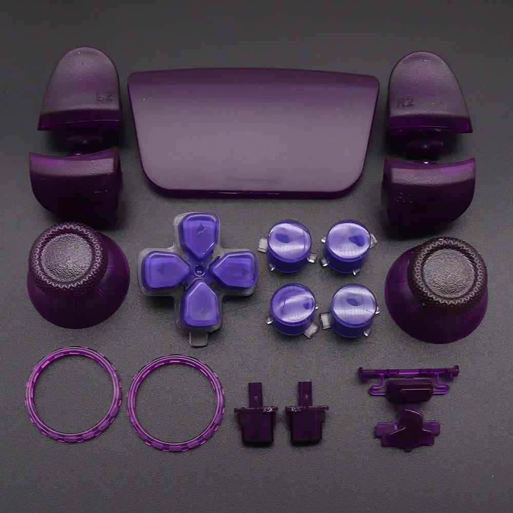Ersatztasten-Set D-Pad L1 R1 L2 R2 Trigger-Taste Schlüssel-Akzentring für PS5 V3 3.0 BDM-030 Controller