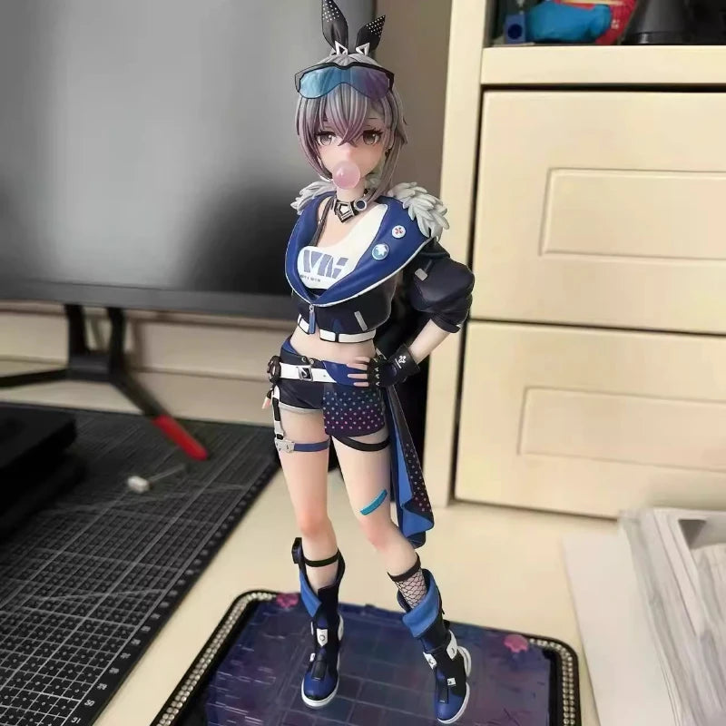 26cm Silver Wolf The Queen Gk Figure Honkai Star Rail Upgraded Face Sculpture Fully Painted Anime Statue Desktop Collectible