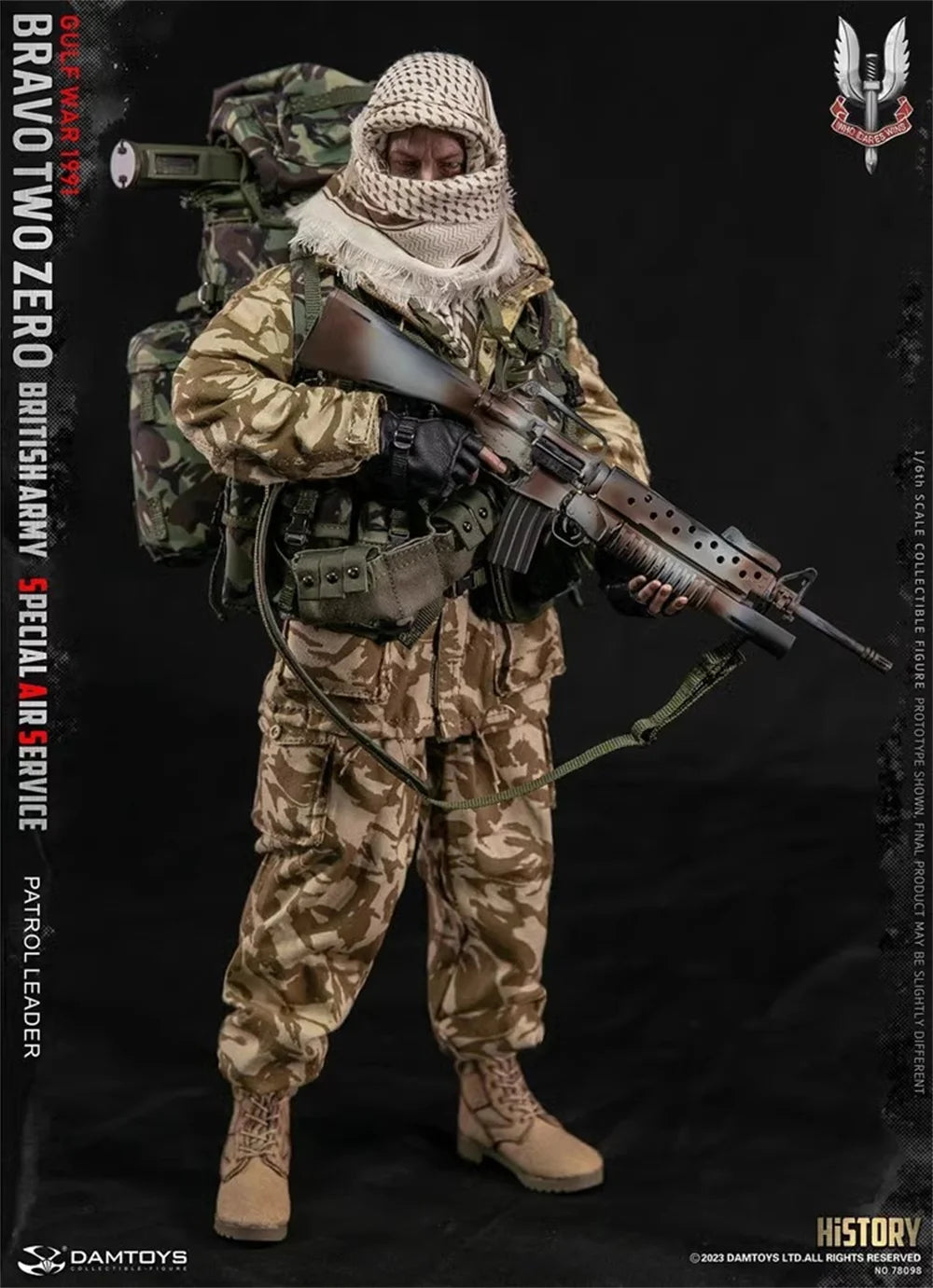 1/6 DAMTOYS DAM 78098 The British Soldier Doll Special Mission Unit Operation Full Set Moveable Action Figure Gift For Fans