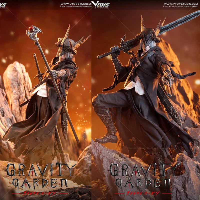 In Stock VTOYS VSD009 1/12 Scale Medieval Dark Fantasy Magic Dragon Hunter 6-inch Full Set Action Figure Male Soldier Toys