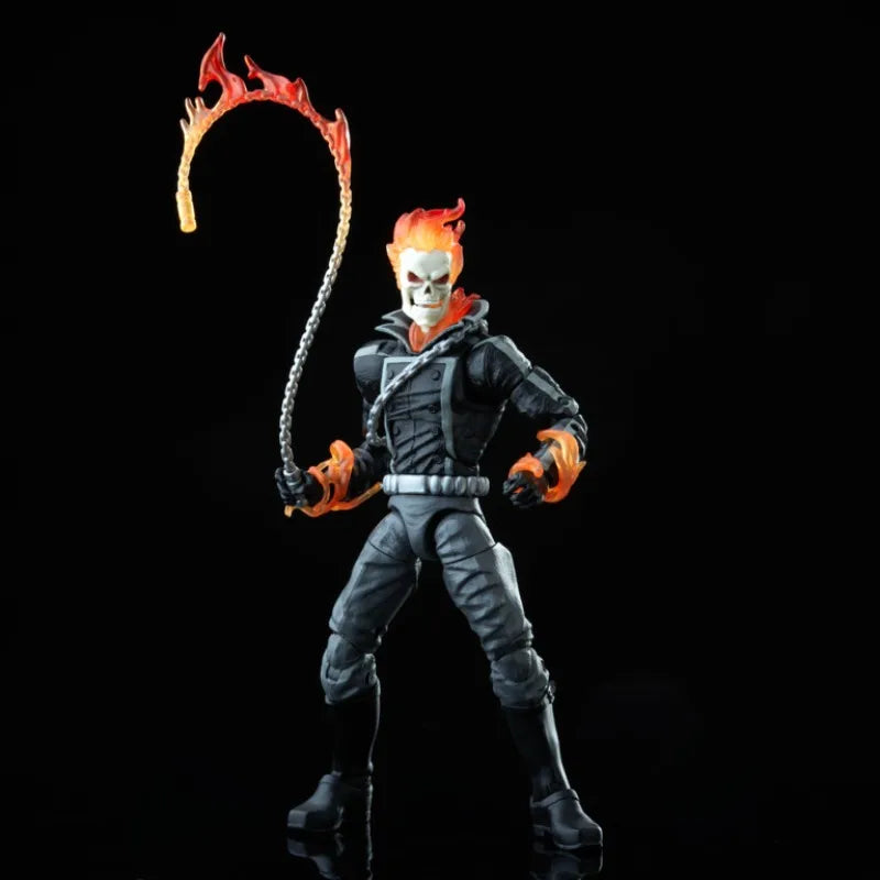 Hasbro Genuine Marvel Legends Ghost Rider Johnny Blaze Comic Edition Action Figure Toys for Boys Girls Gift Collectible Model