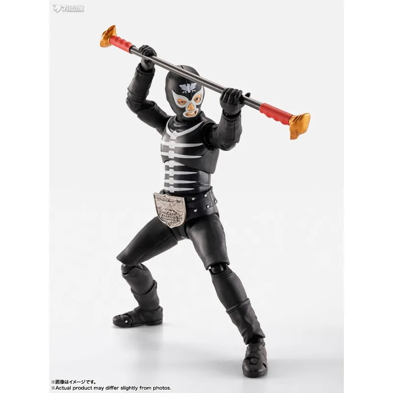 BANDAI Genuine S.H.Figuarts Series  Kamen Rider Shocker Soldier Finished Product Movable Model As A Gift Model Toy