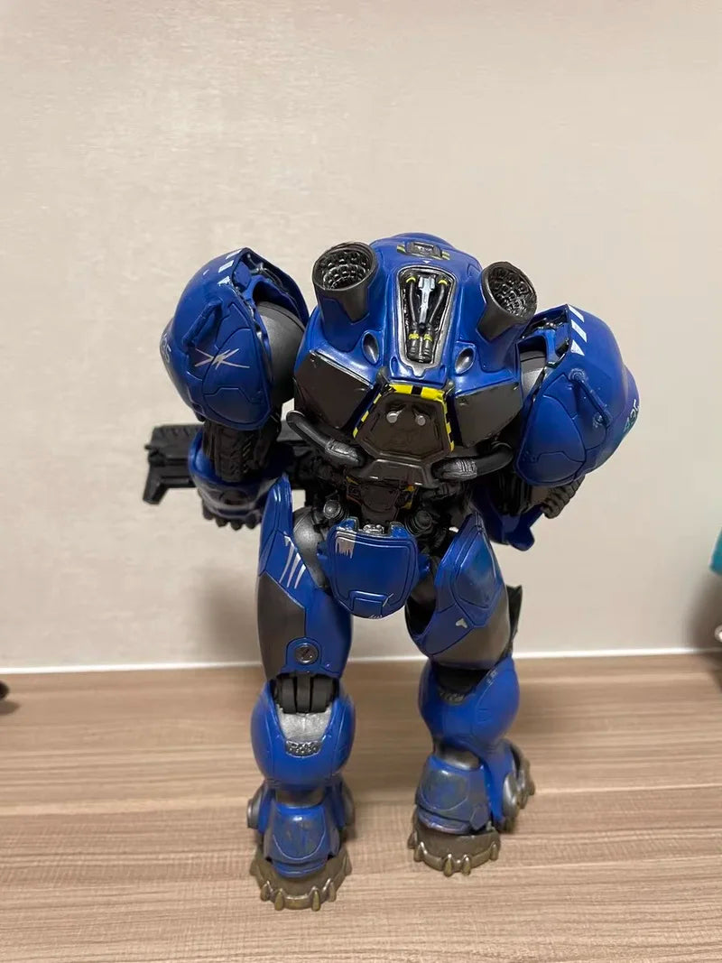 Starcraft 2 Handmade Model Terran Machine Gunman Tekis Finley Toy Doll With Movable Doll Model Ornaments Birthday Gift