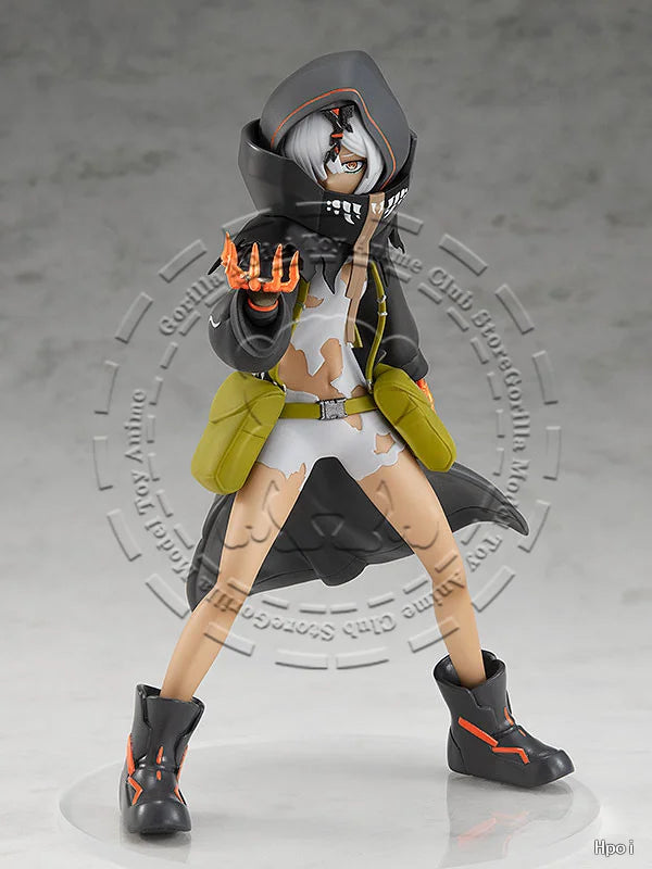 In Stock Original Genuine GSC POP UP PARADE Black Rock Shooter: Dawn Fall Strength Action Figure Anime Statue Collectible Model
