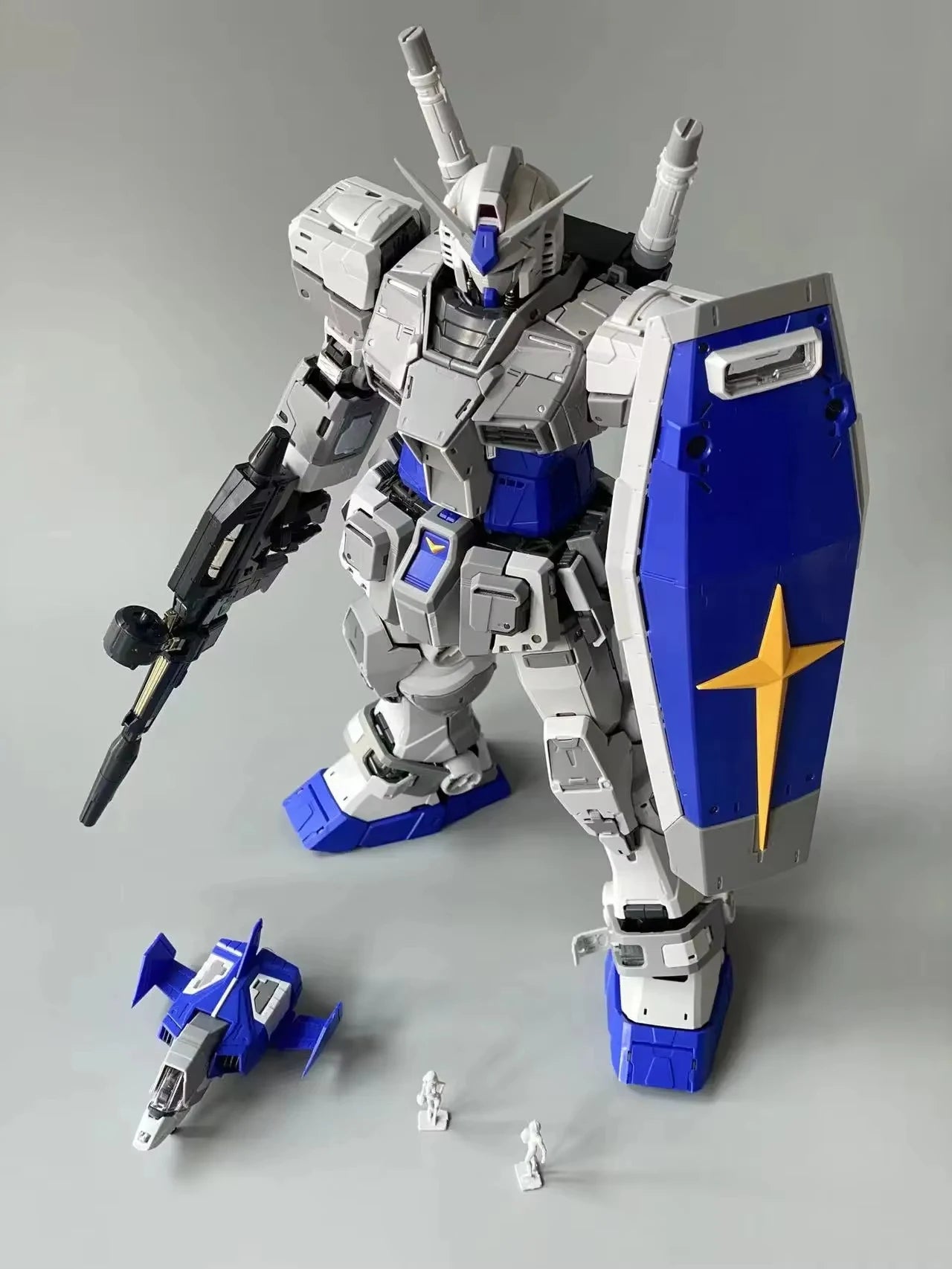 Daban Pg 1/60 Pgu Rx-78-2 2.0 Model Kit G3 Color In Stock Collection Assembly Action Figures Robot Plastic Model Kits Toys