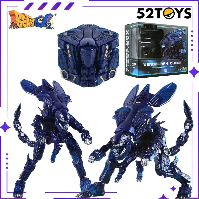 New 52TOYS Original Beast Box Universal Box Alien Mother Queen Tide Play Transform Toy Assembly Model Male Birthday Gift Spot