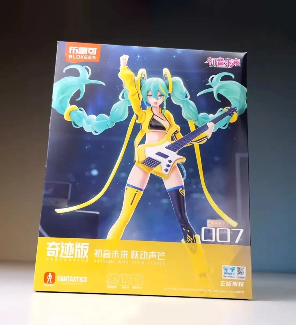In Stock FANTASTICS HATSUNE MIKU Strawberry Cake WITH YOU 2025 SERENDIPITYEDITION Q Ver. VIVID ECHOES Movability Mooel Toys