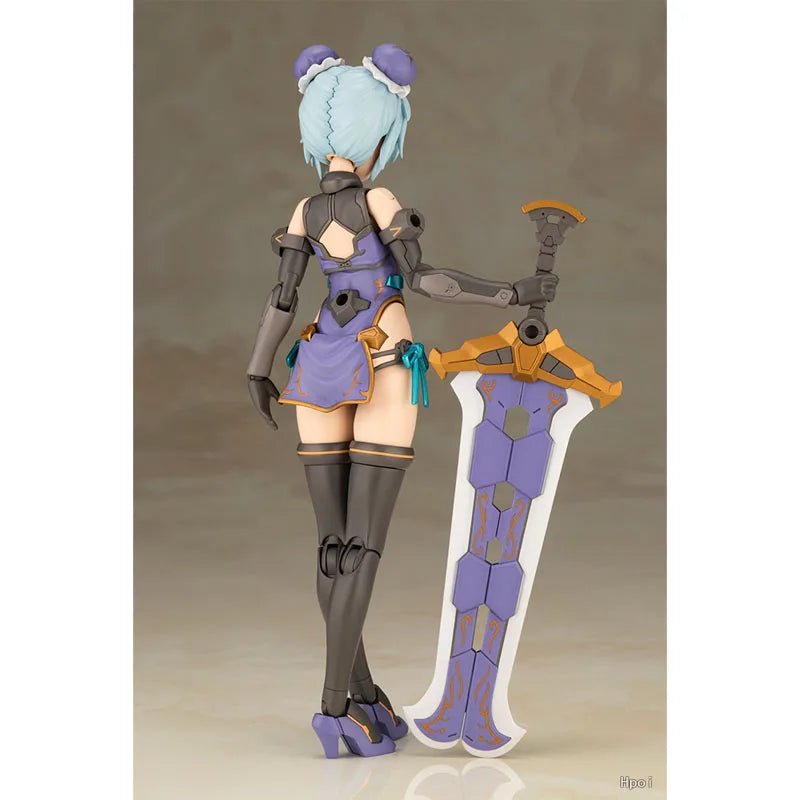 Kotobukiya Frame Arms Girl Model Kit Genuine Hresvelgr Qipao Ver Anime Action Figure Collection Assembly Model Boys Toys Gifts