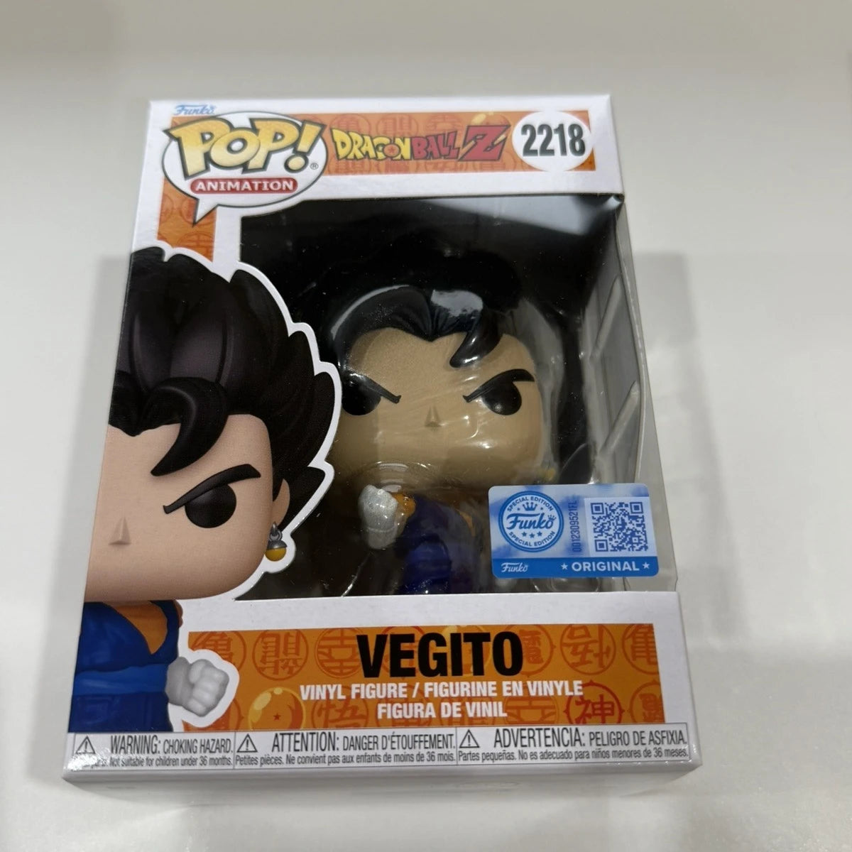 Dragon Ball Z Vegito (Powering Up) Figure Funko Pop! #2218 Official Authentic Limited Edition Figures Dragon Ball Fans Gift Toy