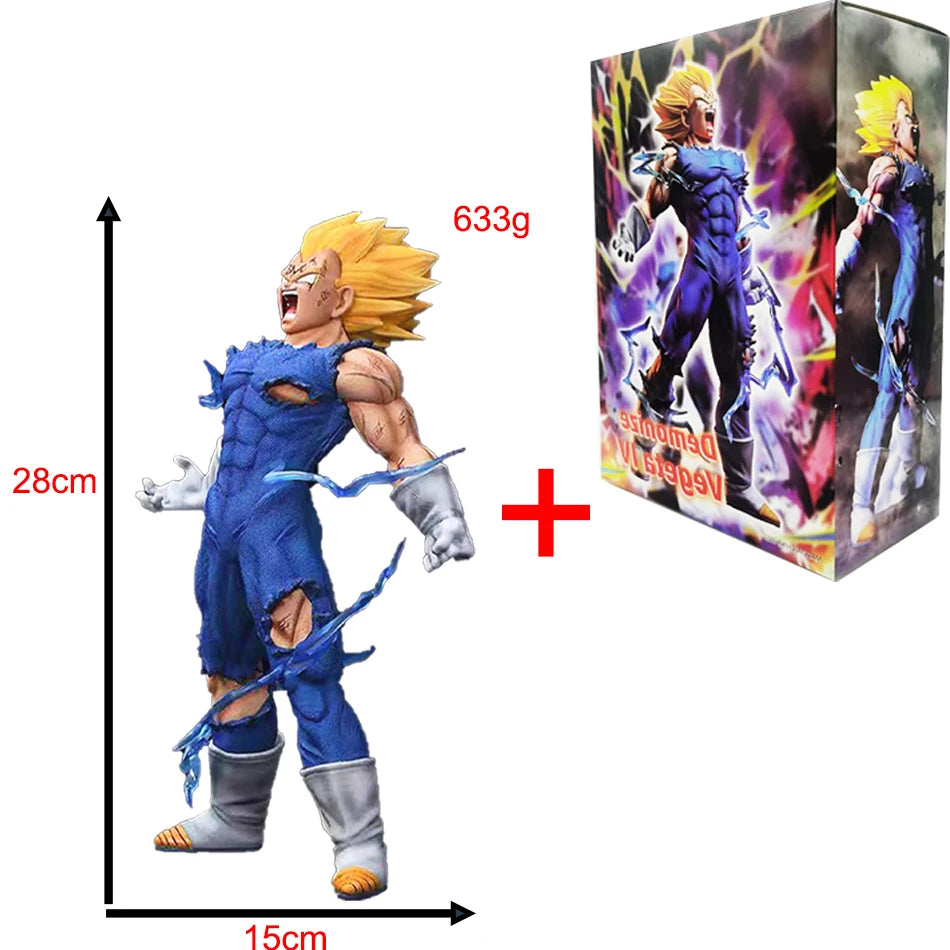 32CM28MC Dragon Ball Z GK Figur MAXIMATIC Der Vegeta Super Saiyan Sohn Majin Vegeta Selbstzerstörer Vegeta Figur Spielzeug Modell Geschenk