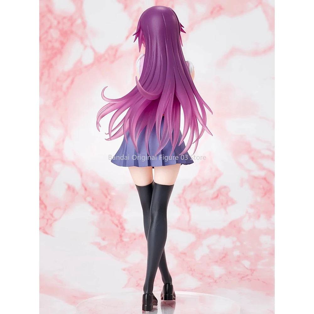 Оригинални, истински TAITO Zoku Owarimonogatari 18 см Senjougahara Hitagi PVC екшън фигурки, колекционерски модели играчки, дропшипинг