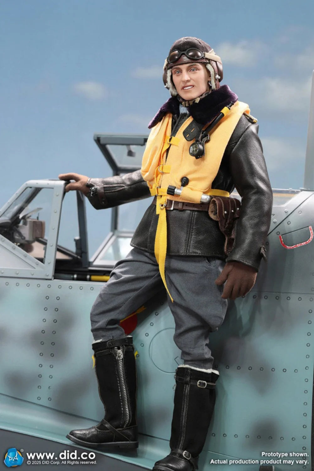 In Stock DID D80190 1/6 Scale German Air Force Ace Pilot Male Soldier Full Set for 12inchs Action Figure Model Toys Gifts
