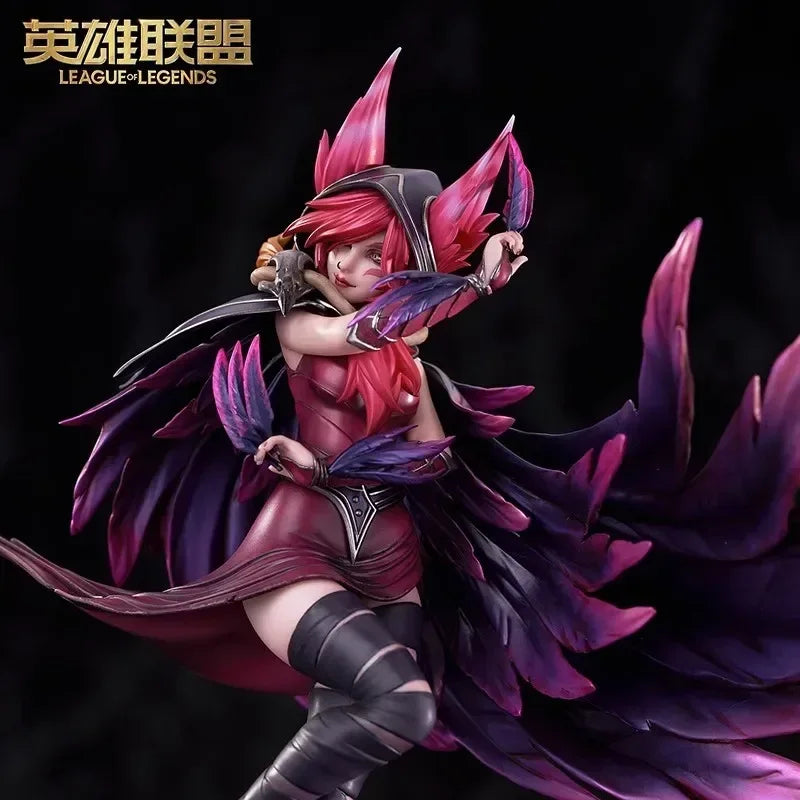 Hobbymax X League Of Legends Figurine Xayah And Rakan Action Figure Exquisite Pvc Model Room Decor Figure Toy Boy Christmas Gift