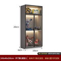 Customized Bookcase Glass Door Dust-proof Bookshelf Figure Lego Model Display Home Living Room Display Wine Cabinet Transparent