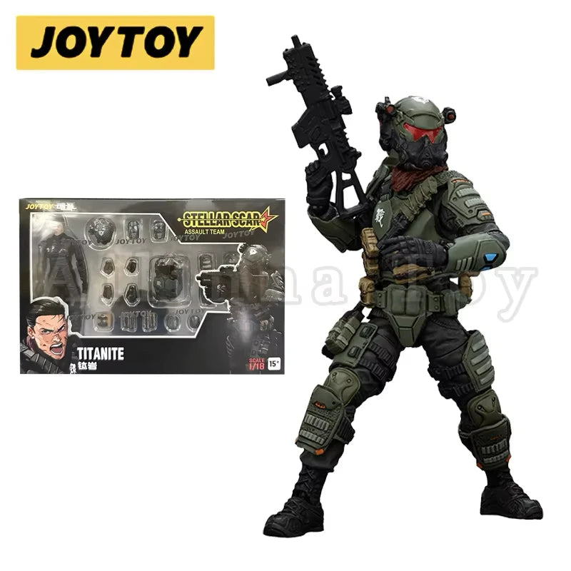 JOYTOY 1/18 3.75 Action Figures Military Armed Force Series Anime Model Gift