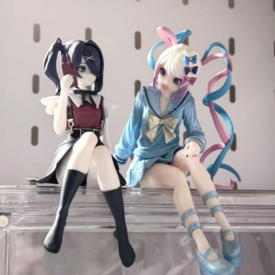 Needy Streamer Overdose KAngel & Ame-chan Figure Set Noodle Stopper PVC Collectible Model Toy Gift