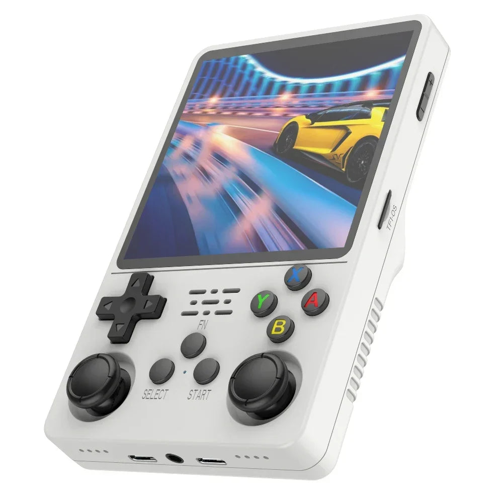 R36 Plus Retro Handheld Game Console Linux 64-bit System 4" IPS Screen RK3326