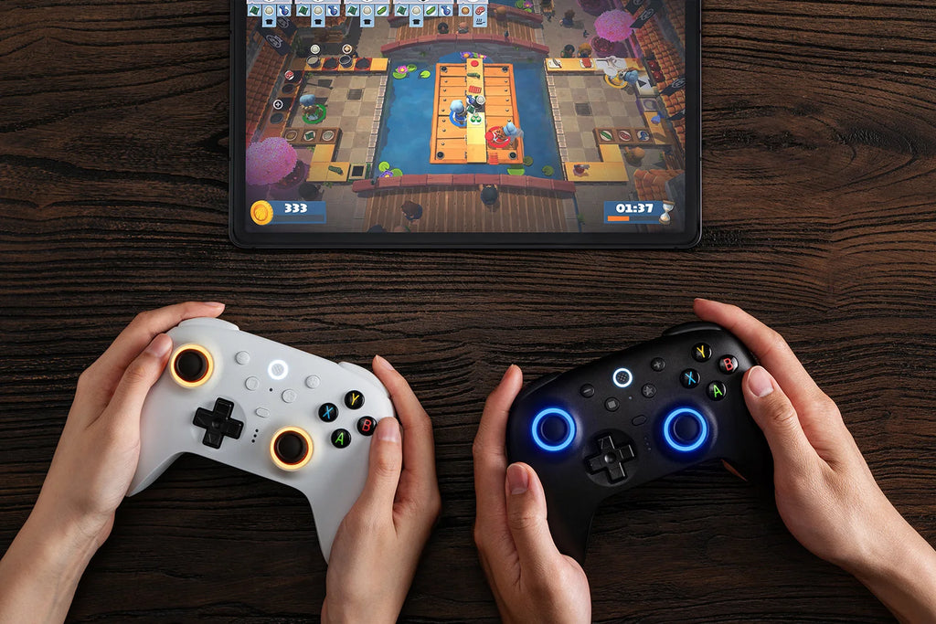 8BitDo Ultimate 2 Wireless Game Controller for Windows 10/11 2.4G Gamepad TMR Joystick with Charging Dock for Android PC Steam