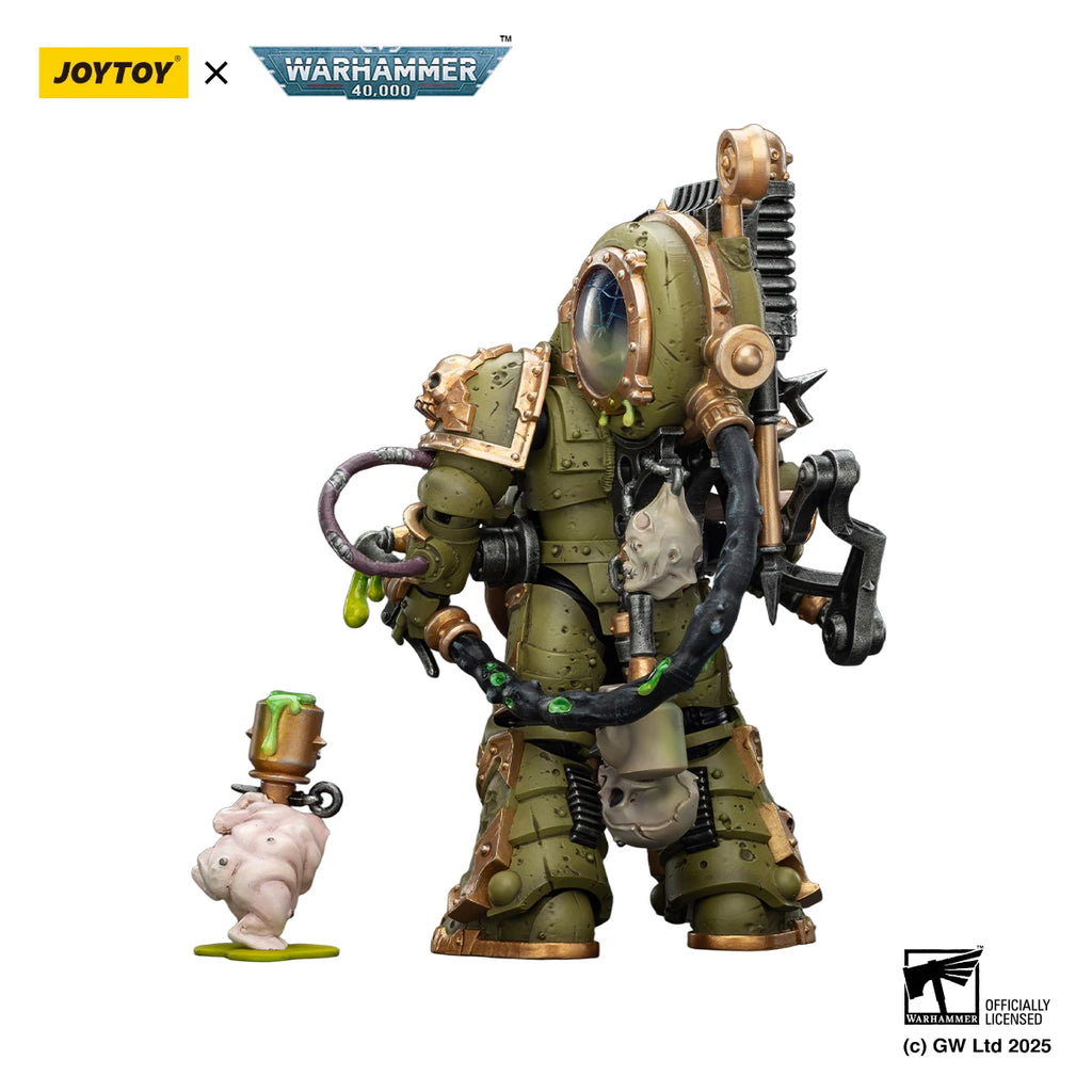 【Pre-sale】JOYTOY Warhammer 40K Death Guard Foul Blightspawn with Plague Sprayer 1/18 Action Figure  Toy