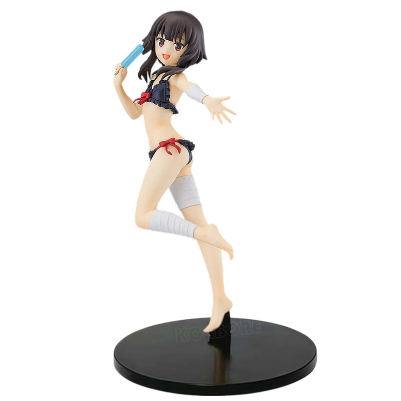 KonoSuba God's Blessing on this Wonderful World! Aqua Anime Girl Figure Megumin/Yunyun/Darkness Action Figure Model Doll Toys