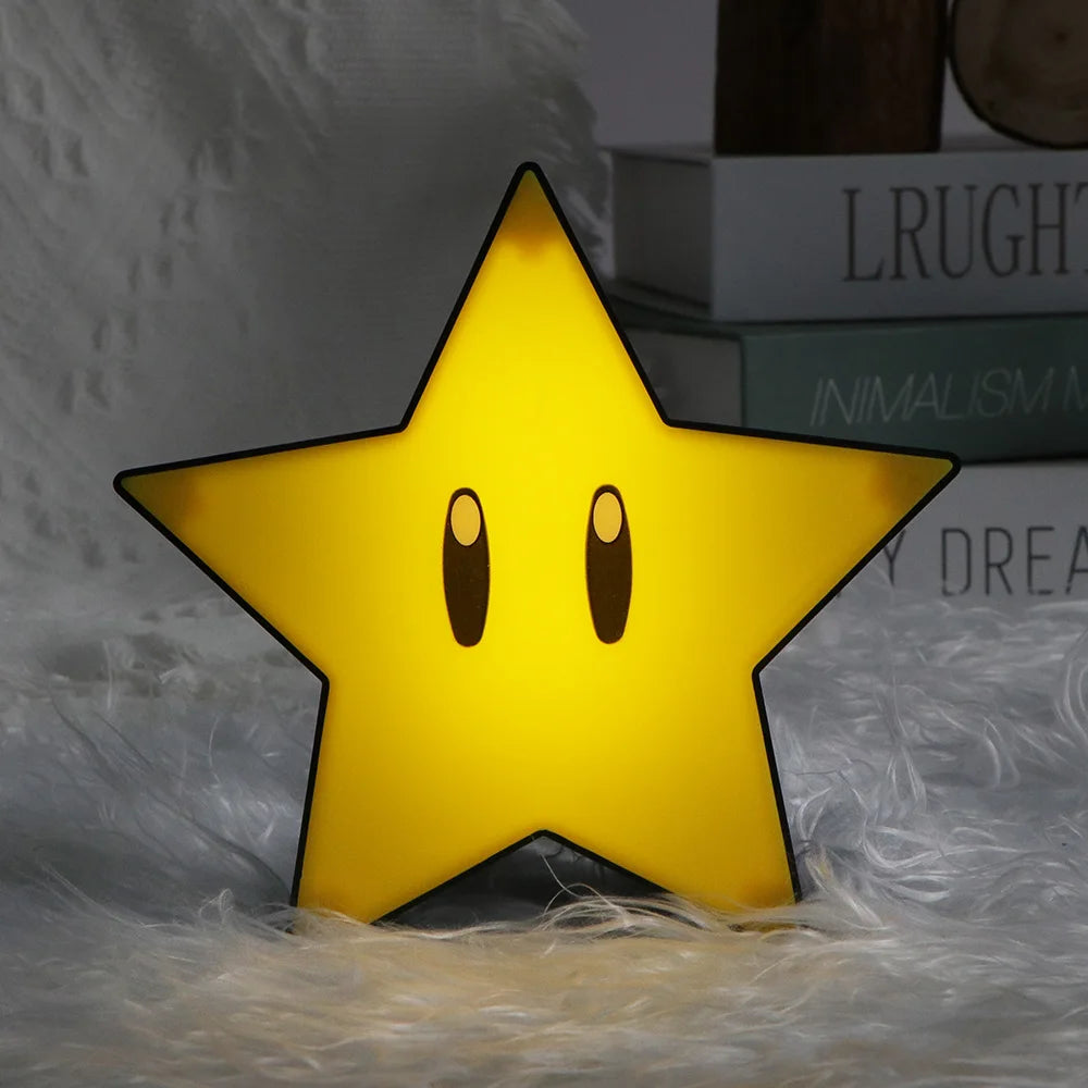 LED Question Mark Night Light Games Toy Children Astronaut Atmosphe Bedroom Table Lamp USB Charging Kids Birthday Christmas Gift