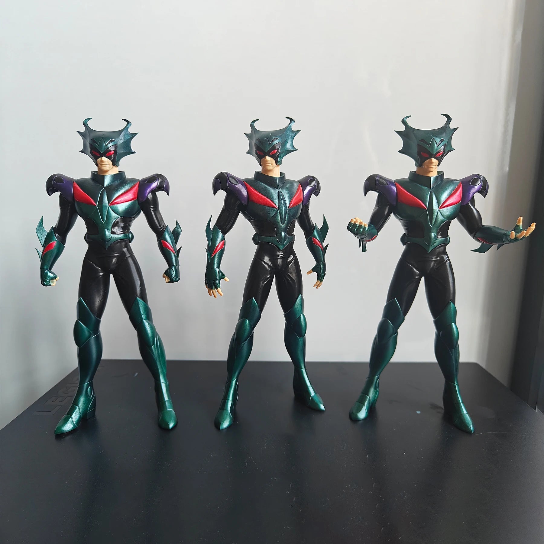 Saint Seiya Private Soldier Saint Douglas Team Resin Statue Model Toy Collection Decoration Figurine
