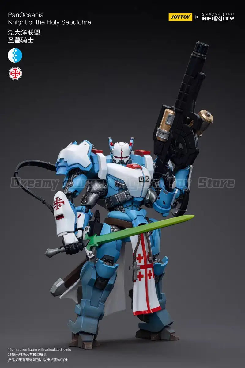 【24 Hours Delivery】JOYTOY Infinity PanOceania Knight of The Holy Sepulchre 1/18 Action Figures
