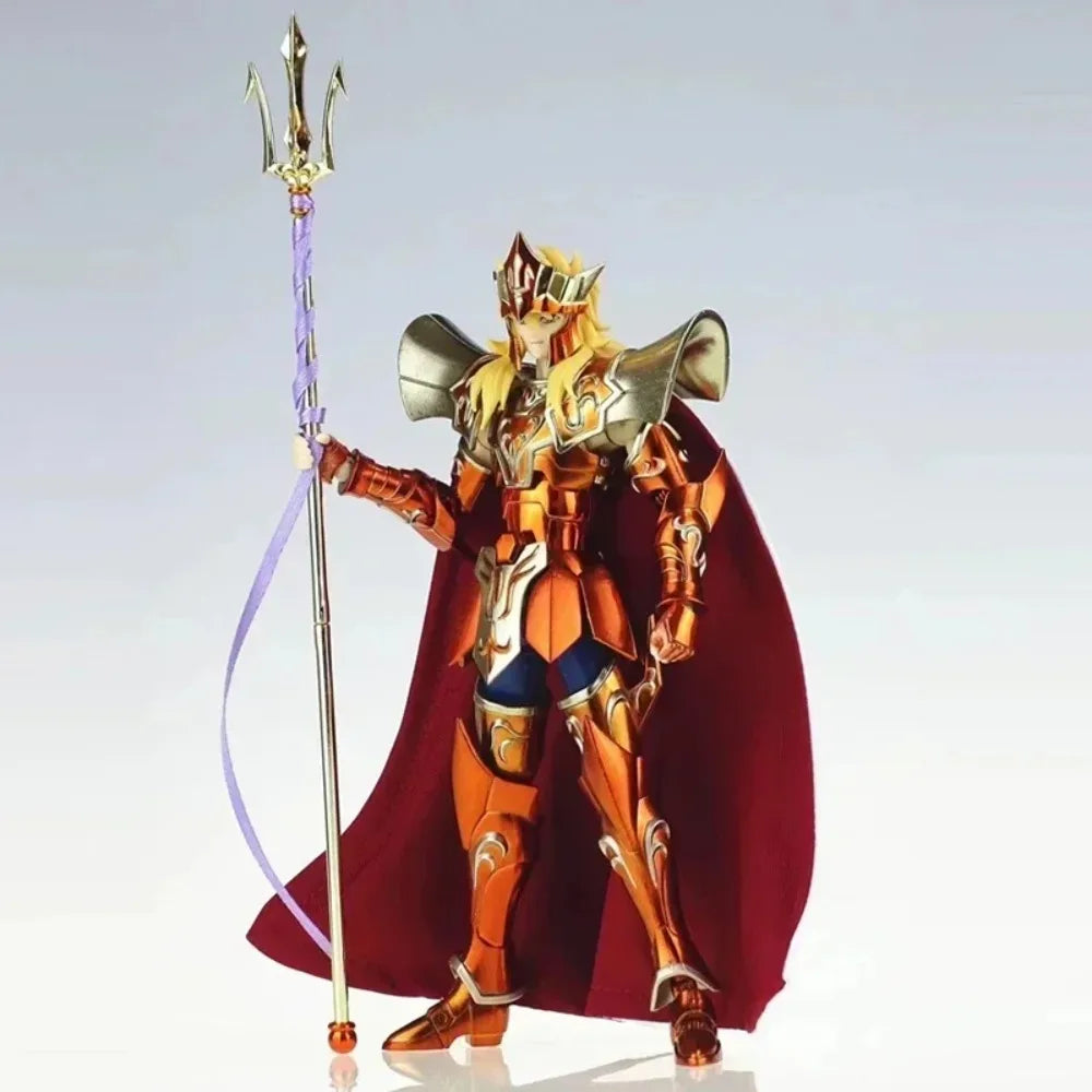 in Stock JM.MST Saint Seiya Myth Cloth EXM/EX Metal Poseidon with Casual Wear Gold Knights The Zodiac Anime Action Figure Toys