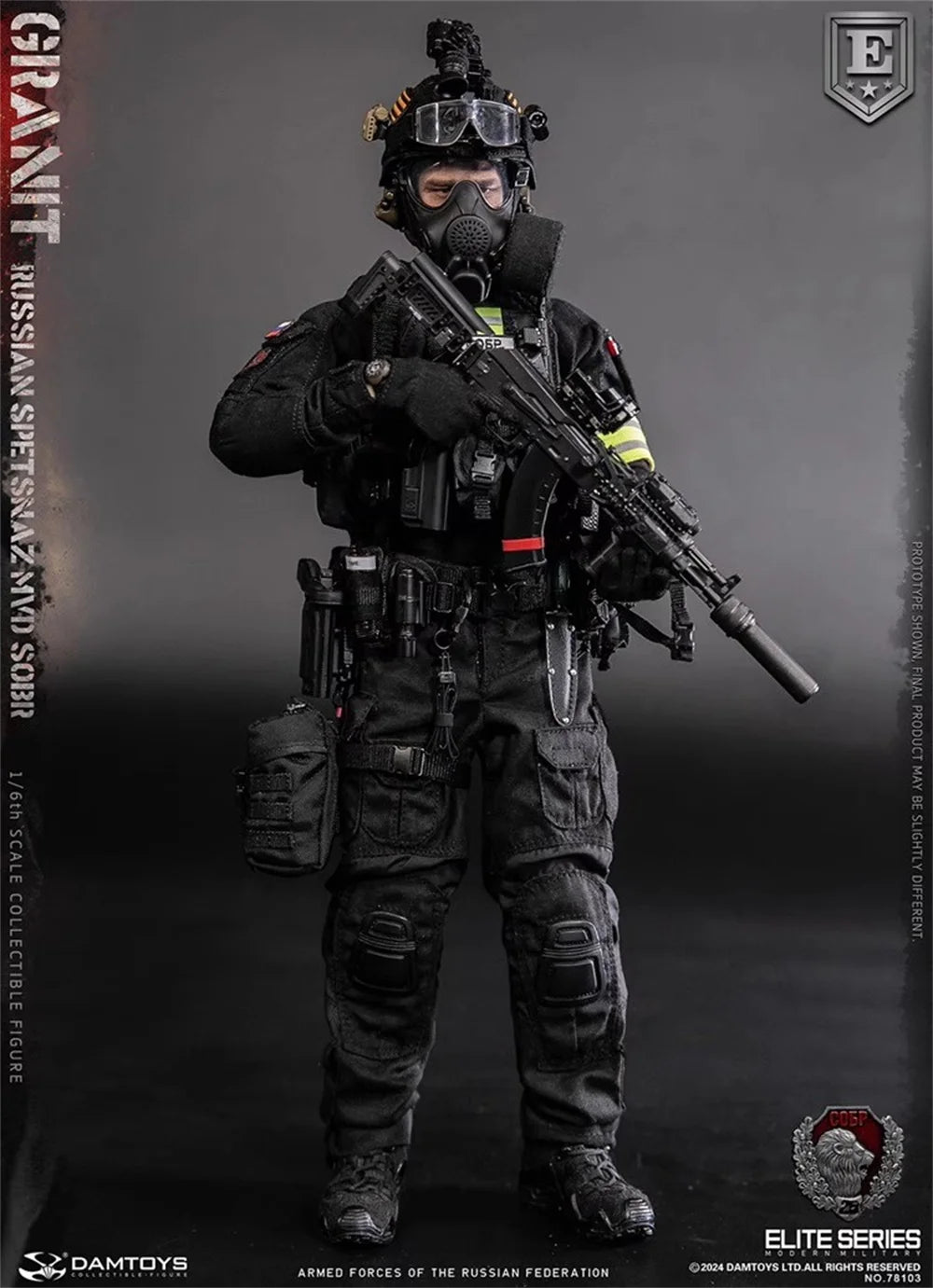 New Arrival 1/6th DAMTOYS DAM 78103 Normal Version Russian Action Figure Soldier Full Set Moveable Action Figure Doll 12" Fans
