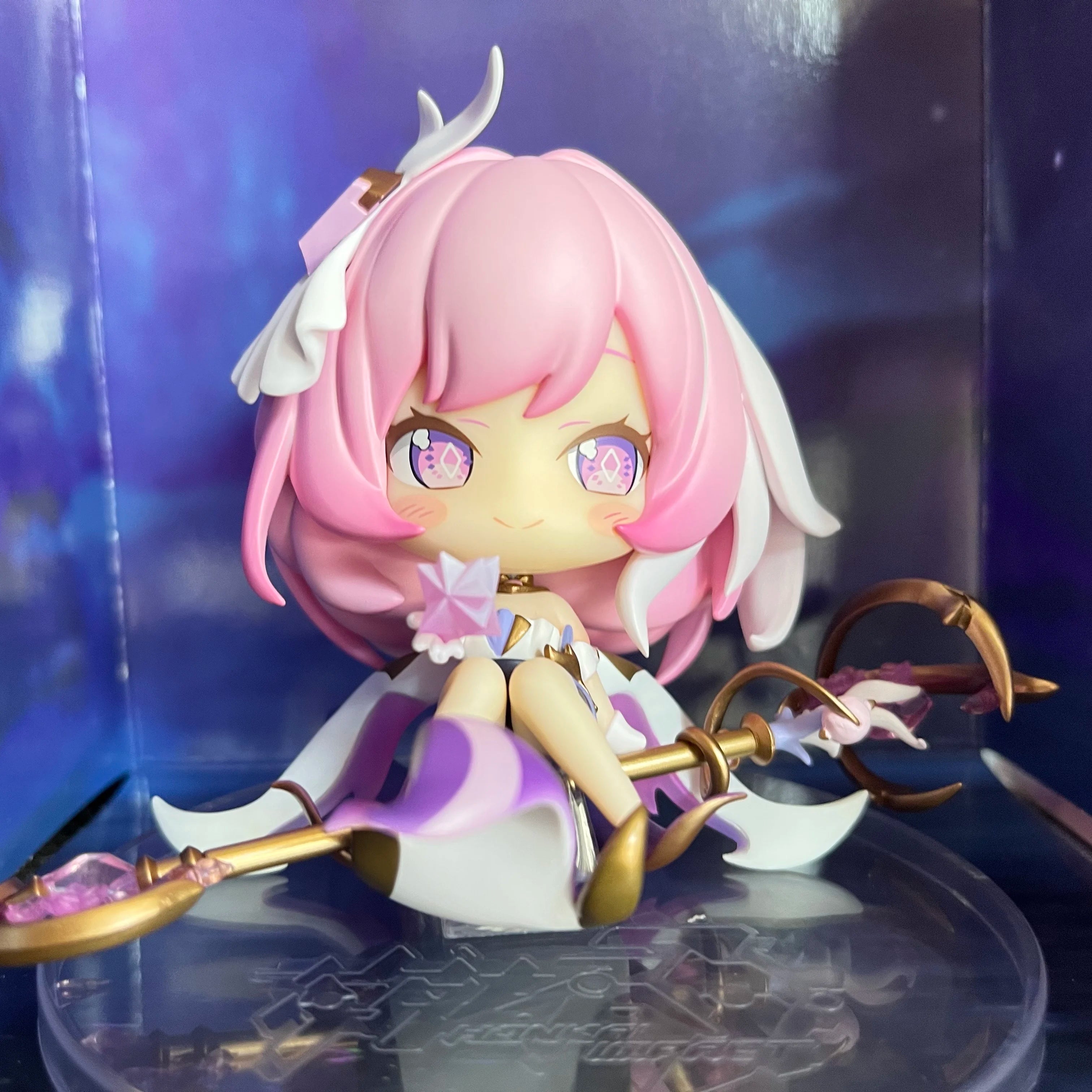 Mihoyo Official Genuine Game Elysia Figure Honkai Impact 3 Elysia Desktop Accessories Cosplay Decoration Halloween Birthday Toys
