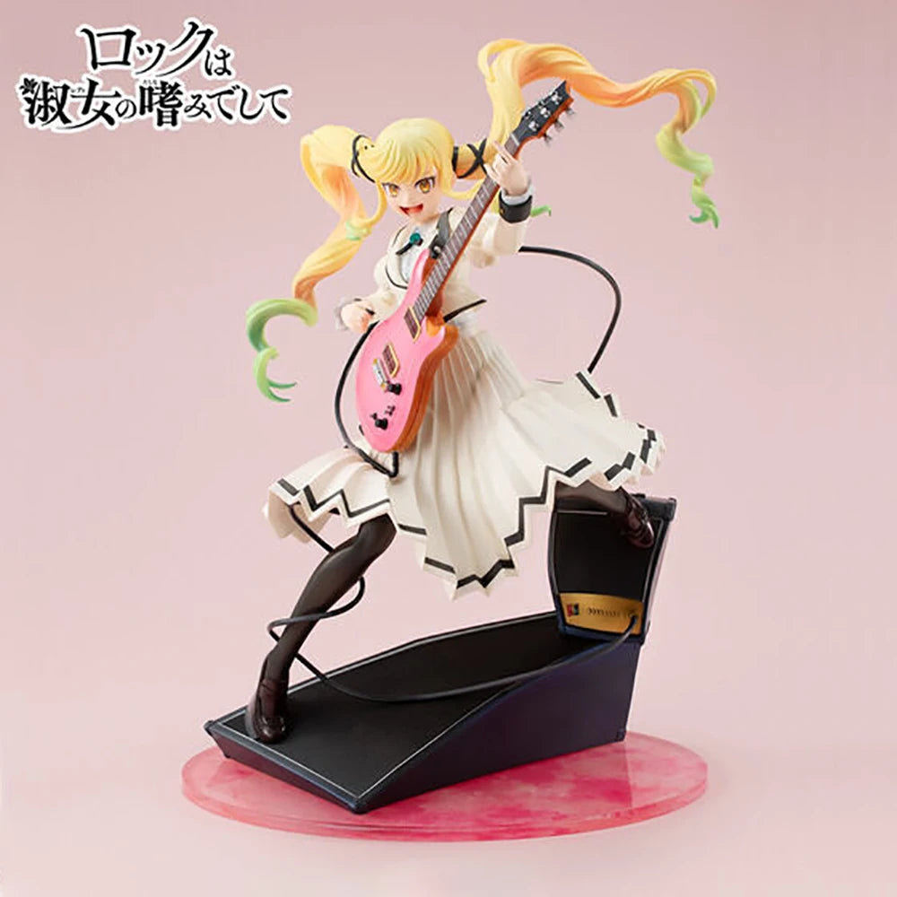 100% Original in Stock MegaHouse Rock Wa Lady No Tashinami Deshite Suzunomiya Lilisa Anime Figure Action Figure Birthday Gift