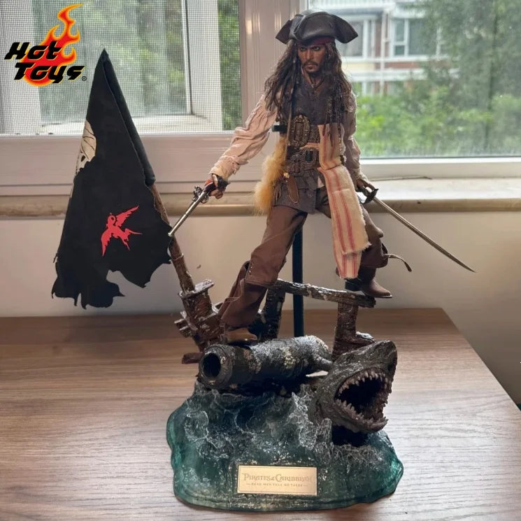 In Stock Hottoys Ht 1/6 Dx15 Pirates Of The Caribbean:Dead Men Tell No Tales Jack 12''Action Figures Collectable Model Toy Gifts