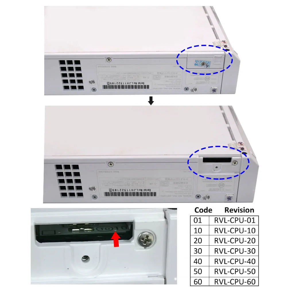Hispeedido Internal Wii Digital HDMI MOD Kit Digital to Digital HDMI Mod Kit For Wii Console