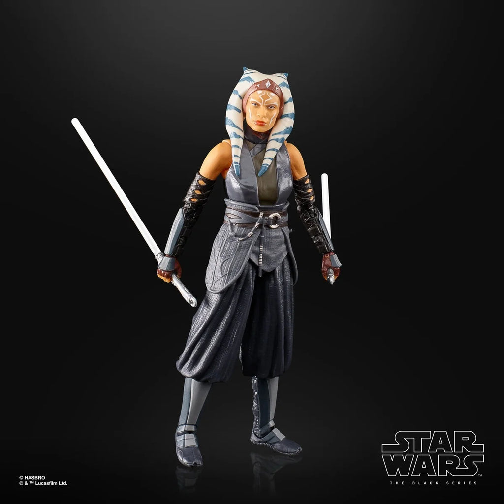 Original 6 Inch Star Wars The Black Series The Mandalorian Ahsoka Tano Action Figure Gifts Toys Collection