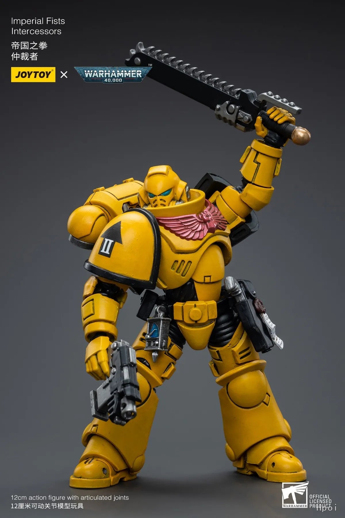 [SF] JOYTOY 1/18 Action Figure Warhammer 40K  Imperial Fists  Intercessors  Anime Model Toys Gifts
