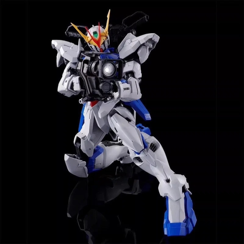 MG RGX-00 1/100 White & Red Testament Assembly Model Kit Action Figure Anime Mecha Toy With Water Decal & Display Base Boy Gift
