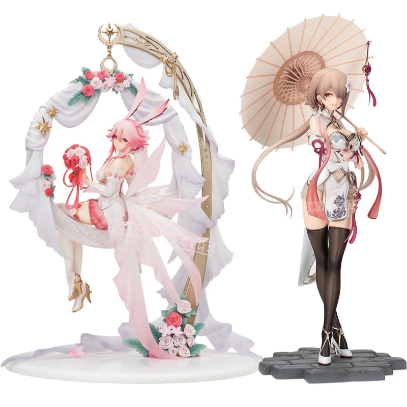 29cm Houkai 3rd Sakura Yae Sexy Anime Figure Honkai Impact 3 Dream Raiment Sakura Yae Action Figure Adult Collectible Model Toys