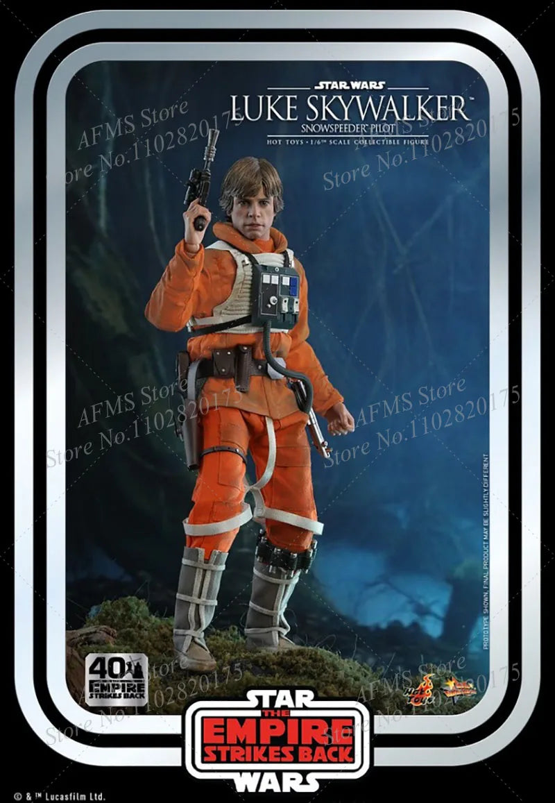 HOTTOYS MMS585 1/6 Men Soldier Luke Skywalker Star Wars The Empire Strikes Back 40Th Anniversary Collection 12Inch Action Figure