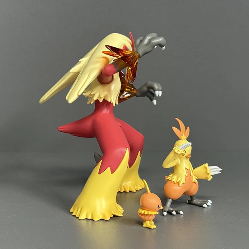 Bkm Small Anime Game Surroundings Fire Chis Evolution Up Collectible Figures Static Model Toys For Adult Fans
