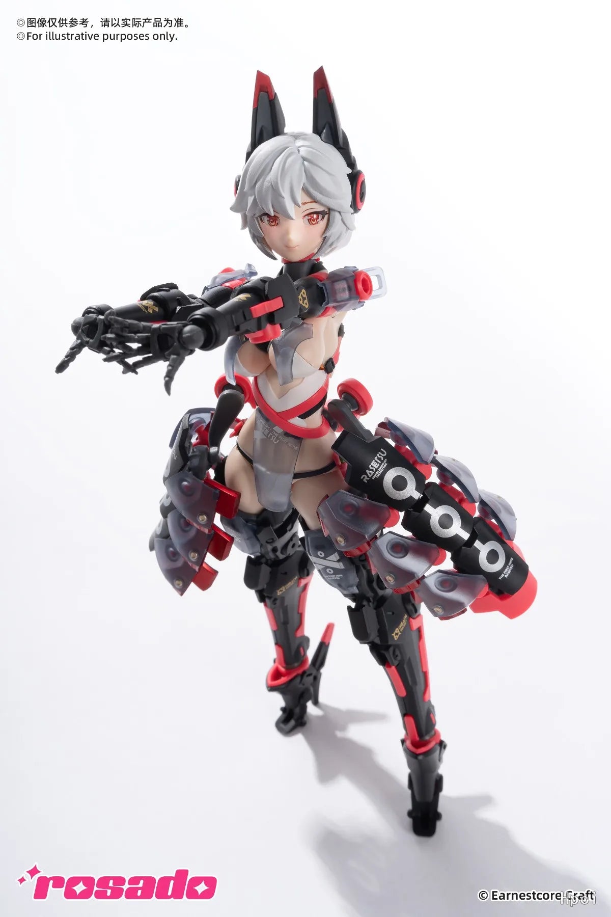In Stock EARNESTCORE CRAFT Rosha Plan Rosha Feihu 1/10 Action Figure Model Collection